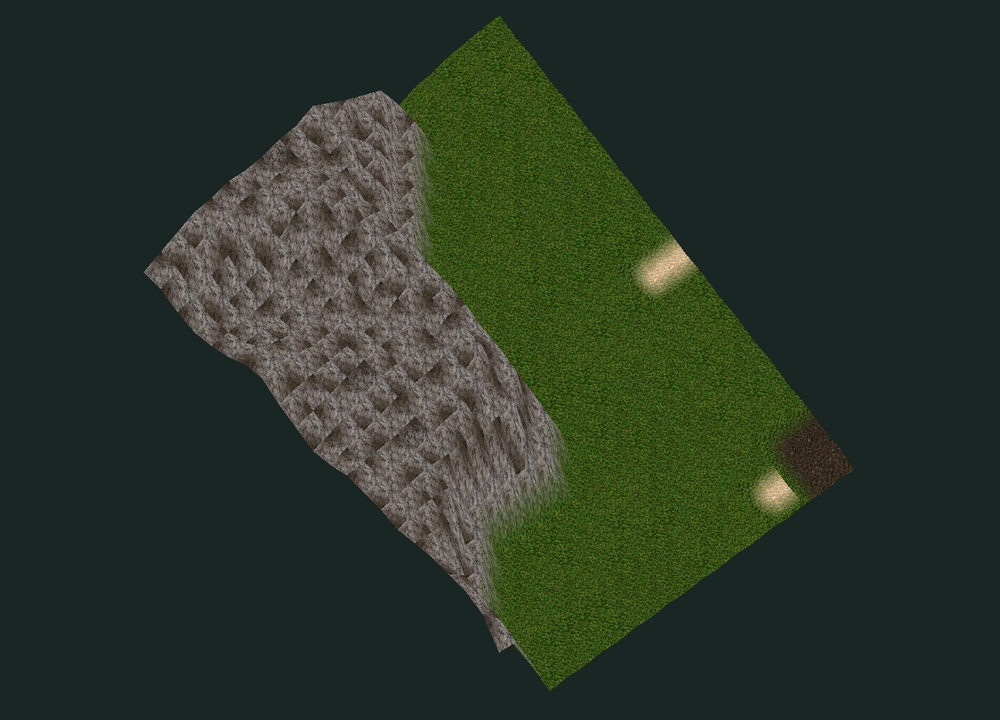 Classic UO mountain faces meeting grass